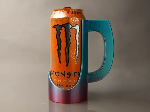 Large Energy Drink Holder 66mm Diameter