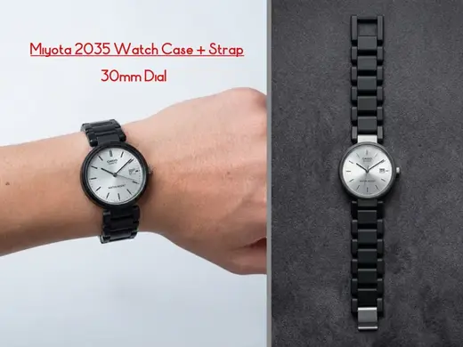 DIY Watch | Watch Case + Strap|Miyota 2035