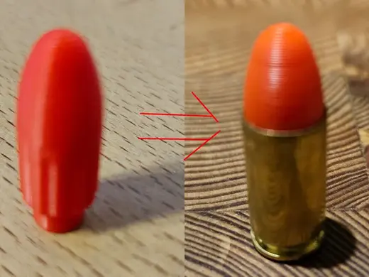 9mm Luger Parabellum Training Snap Caps