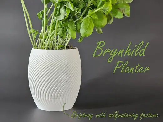 Brynhild - Self watering planter