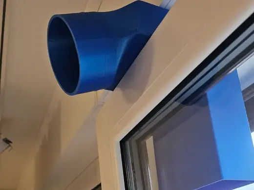 Vent Adaptor for Tippable doors, windows