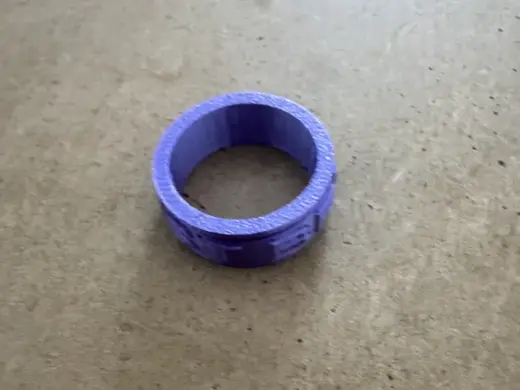JUST BREATH fidget spinner ring