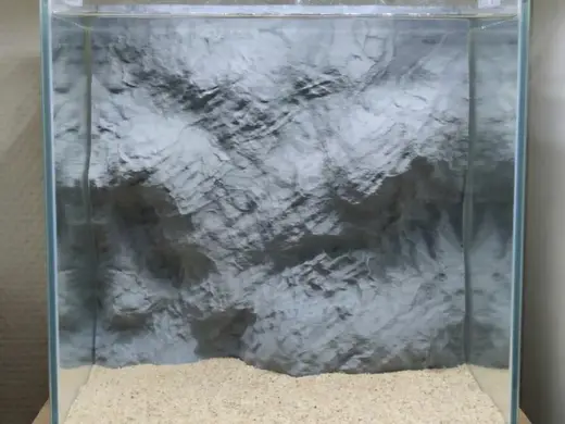 Aquarium Terrarium Rock Stone Wall 3D Background