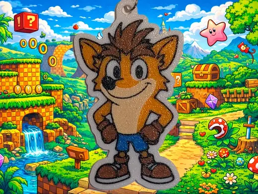 Llavero Crash Bandicoot
