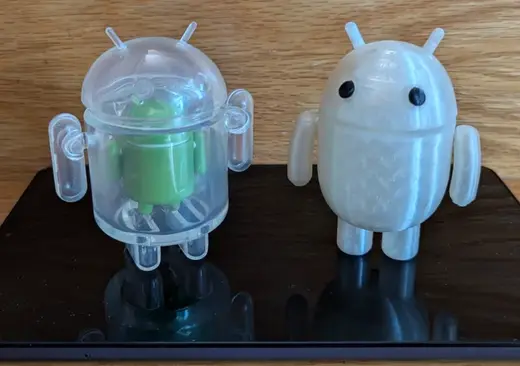 Google Android "the Bot" articulated action figure