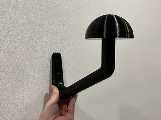 MOTORCYCLE HELMET HOLDER