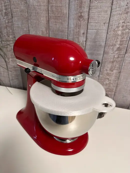 Splash protection lid for Kitchenaid Artisan
