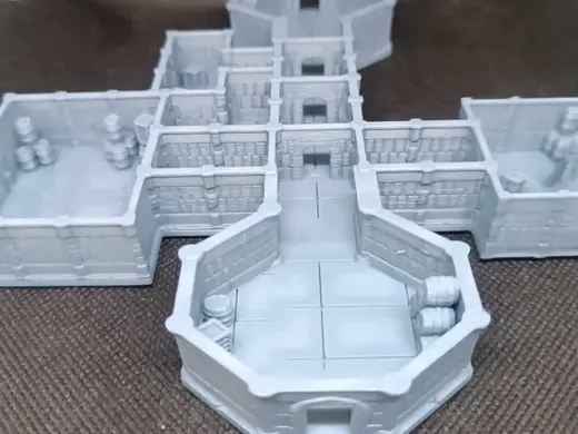 DnD terrain maze v3 dungeons and dragon no support