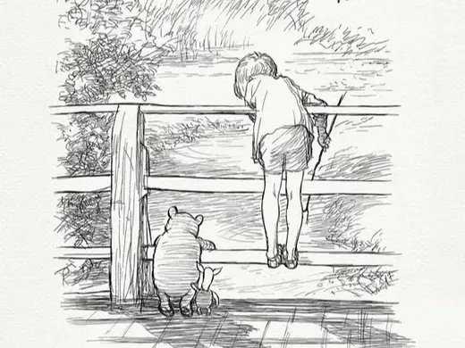 Winnie the poo and Christopher Robin memories