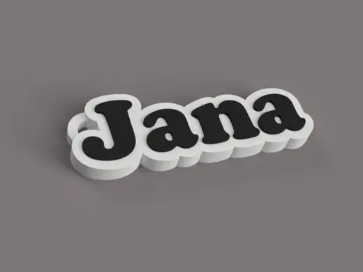 Schlüsselanhänger Jana