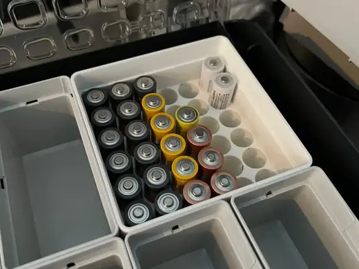 Battery Holder for Tanos Systainer (AA, AAA)