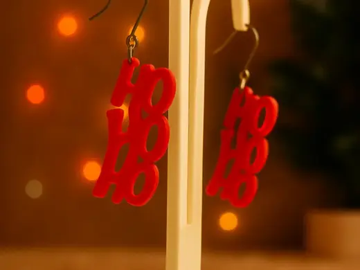 Ho Ho Ho Christams Earrings