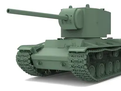 ZIS_6 canon for KV-2 model by Bavaria_3D Tanks