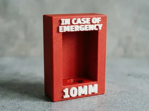 In Case Of Emergency 10mm Socket Held
