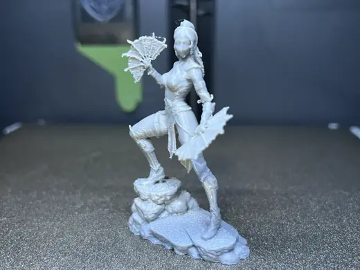 Kitana - Mortal Kombat Figurine Collection Diorama