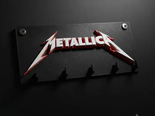 Metallica Key Holder - Portachiavi da Muro