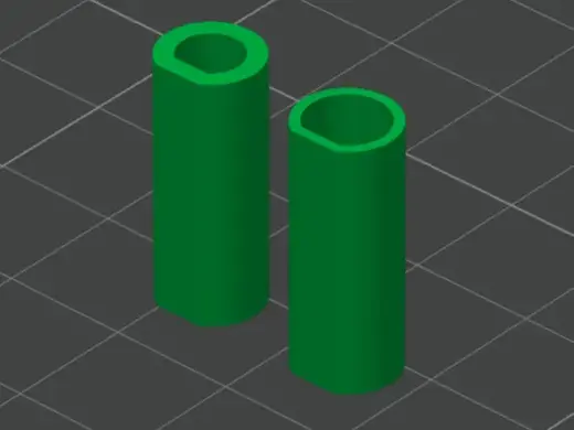 NEMA 17 to 23 Shaft Adapter