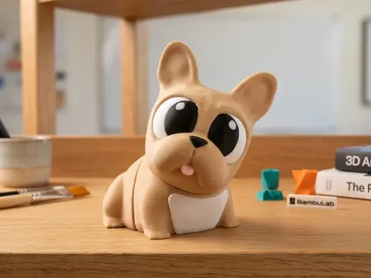 Cute Articulated French Bulldog
