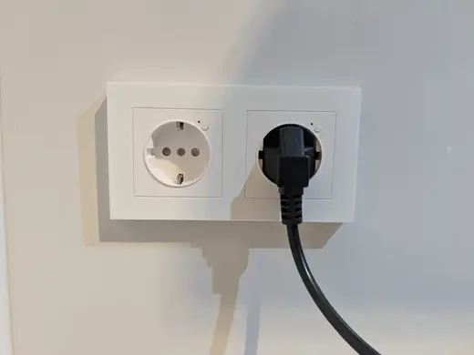 Double Wall Plate for Aqara H2 EU outlet