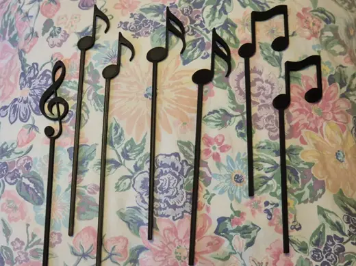Music Note Wands for Princesses, Witches & Fairies