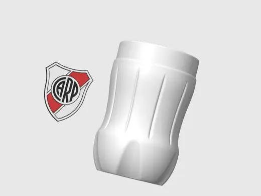 Chop Botella River Plate 500 y 1 litro