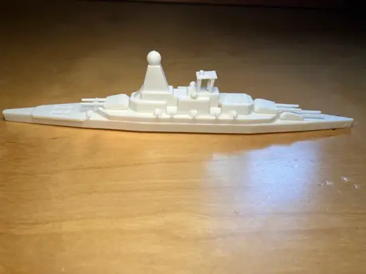 Modern/WW2 Benchy navy ship