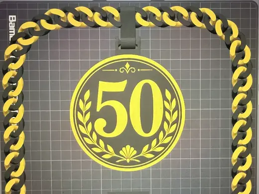 50th Birthday or Anniversary Hype Chain