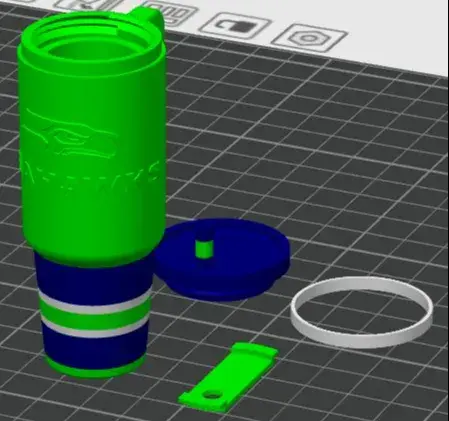 Stanley Chapstick holder - Seattle Seahawks