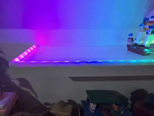 45 Degree LED Channel Profile with rounded edge
