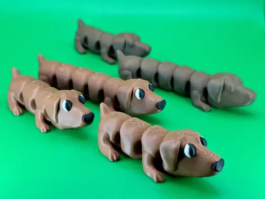 Articulated Dachshund Flexi Dog (PiP Sausage Dog)
