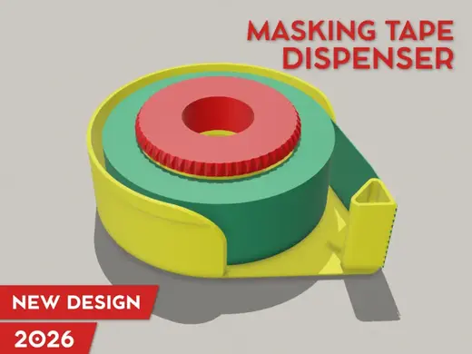 38mm 1.5" Masking Tape Dispenser