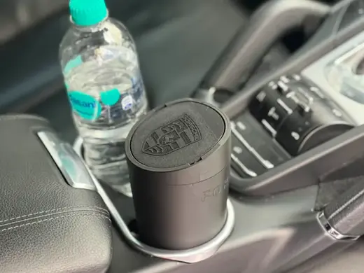 Custom Brand Cup Holder Car Trash Can