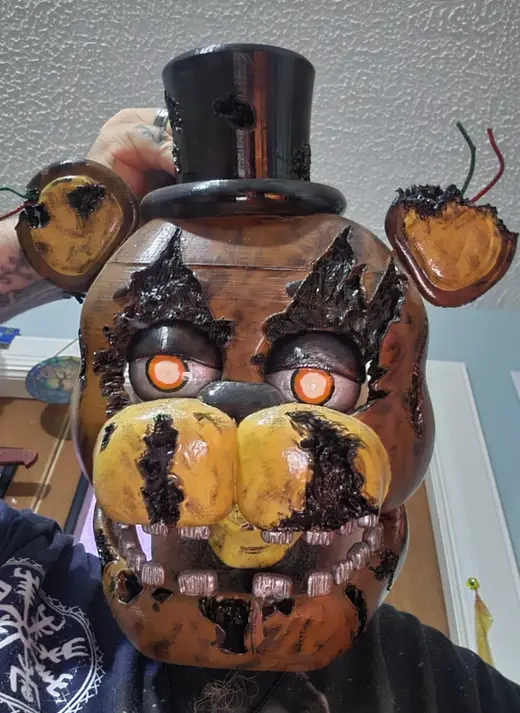 five nights at freddys nightmare mode mask