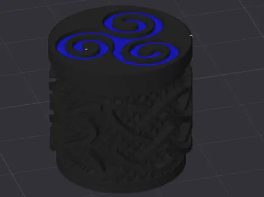 Celtic Guitar Knob