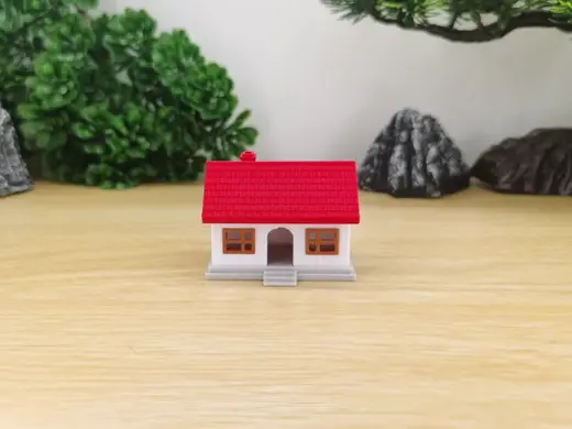 乡村小房子圣诞小屋摆件