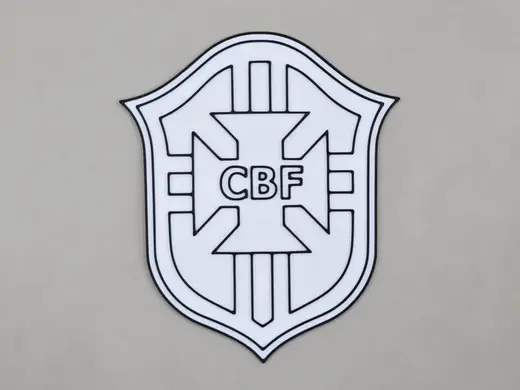 Brazil CBF Soccer Football Coloring