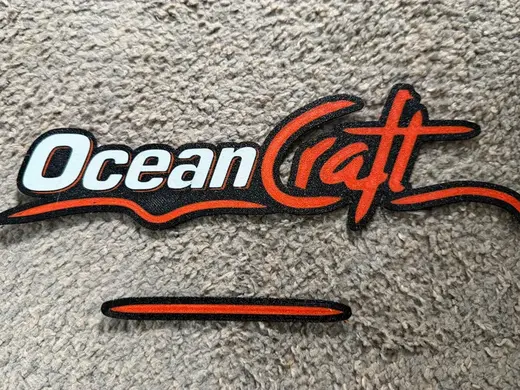 OceanCRAFT Ocean Craft Schriftzug Logo Emblem