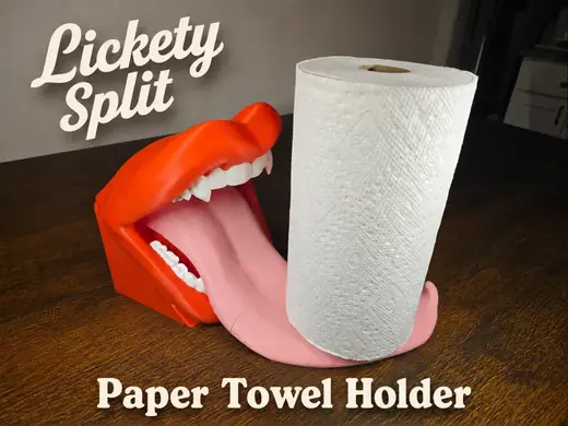 Lickety Split – Monster Mouth Paper Towel Holder
