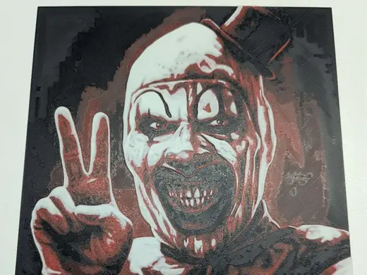 hueforge art the clown