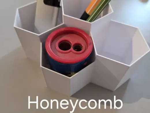 Honeycomb Desk Organizer