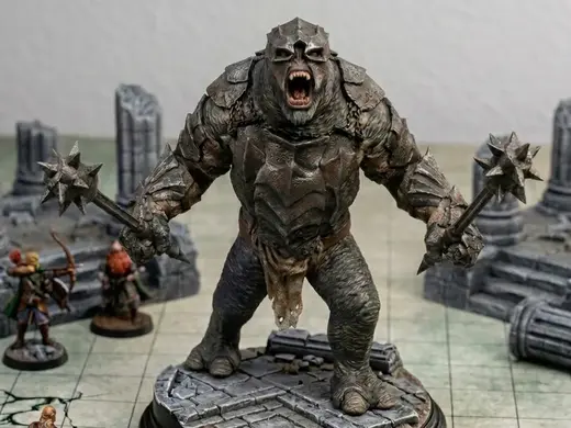 Olog-hai The War-Troll of Mordor LOTR Collection