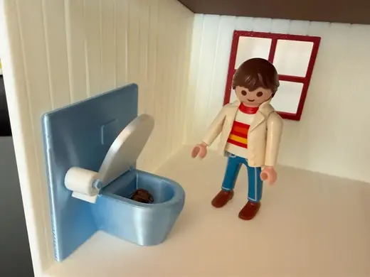 Toilet for Dollhouse