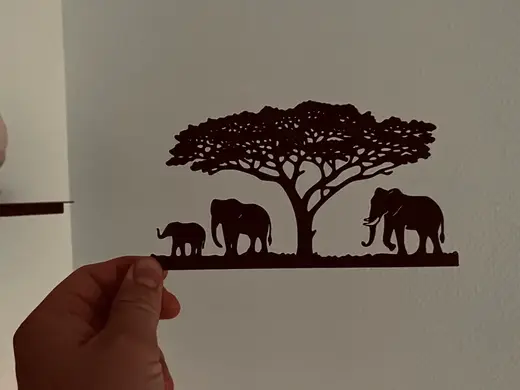 Safari Elephant Family