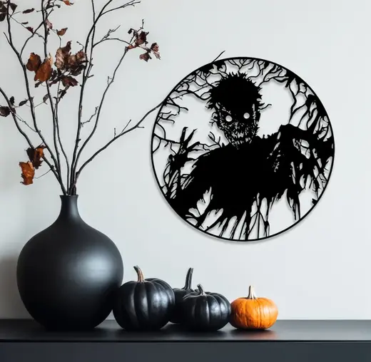 Halloween Wall Art - Zombie