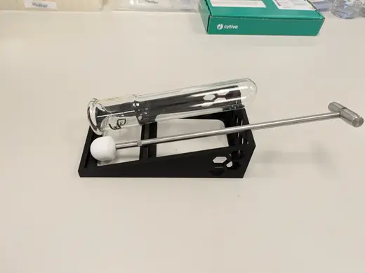 55 mL glass homogeniser lab rack (e.g. Fisher)