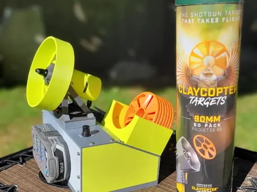 Claycopter Ground Launcher