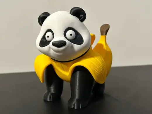 Pandaccini bananini - No AMS - Articulated toy