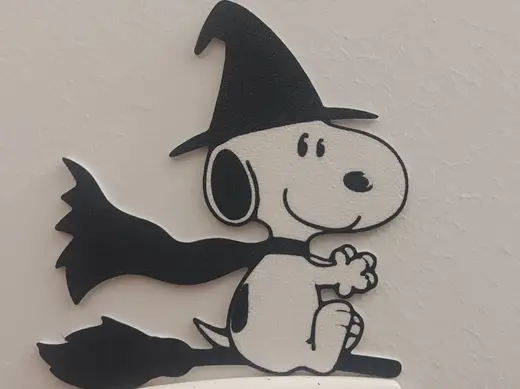 Snoopy Witch Halloween