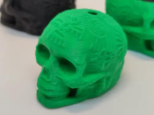 Mayan death whistle keychain - Aztec