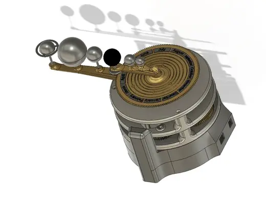 solar Orrery - Now with electronics enclosure